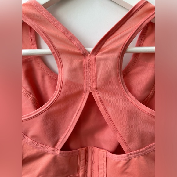 LANE BRYANT / LIVI ACTIVE - Coral Pink Mesh Racer Back Style Sports Bra - 18/20 - Picture 3 of 8